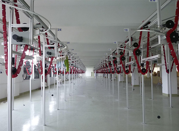 服装吊挂流水线