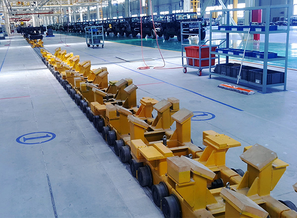 重汽成品装配线